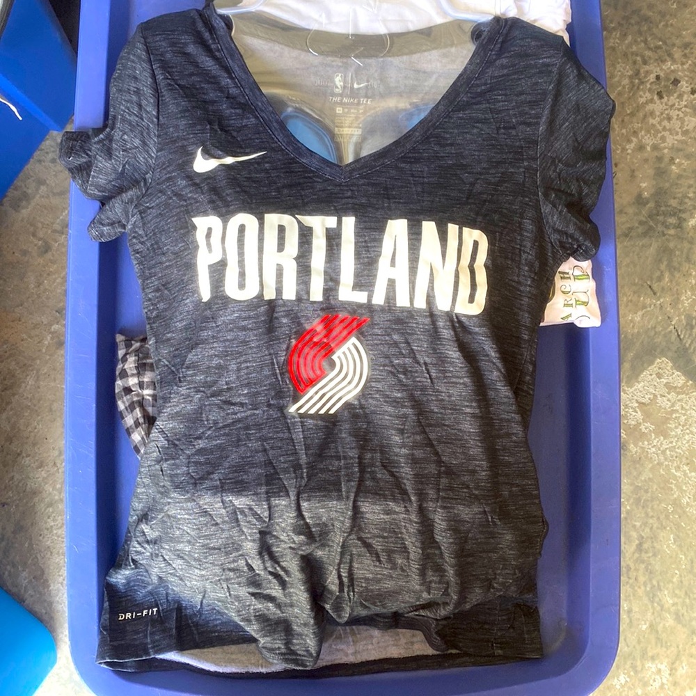 Nike Portland Blazers V-neck